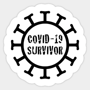 Covid-19 Survivor Sticker